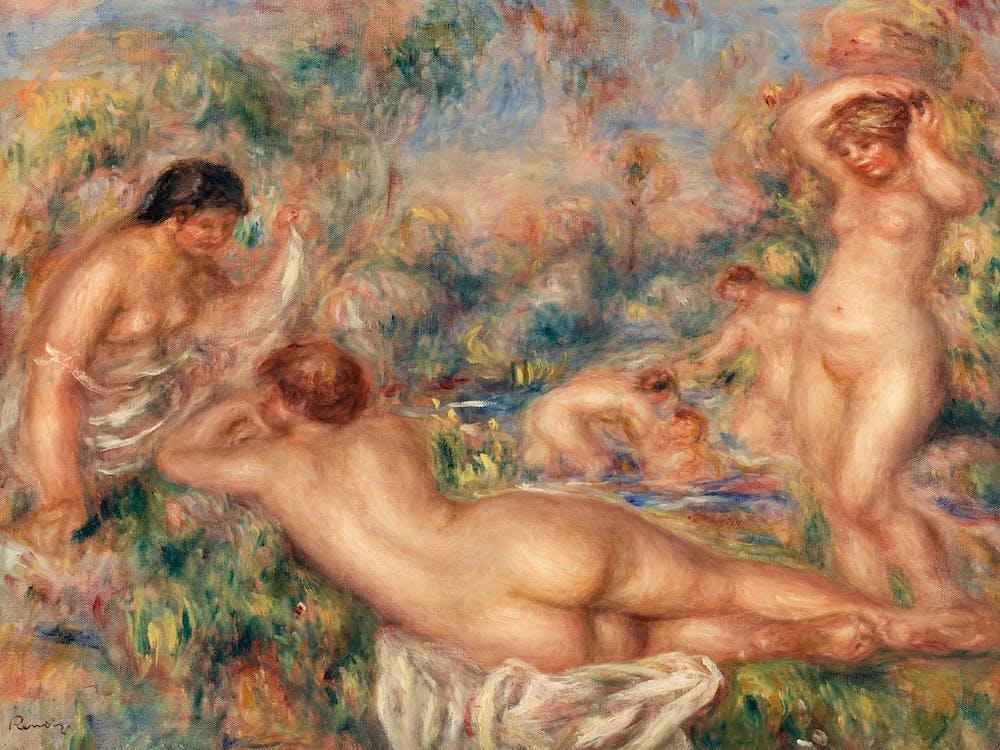 Bathers (1918), Pierre Auguste Renoir