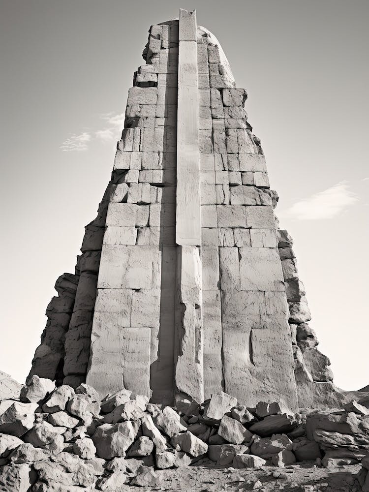 Luxor, Egypt, Black And White Photography 4