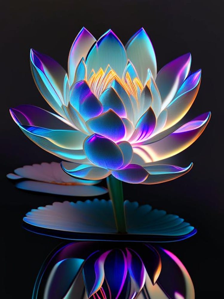 American Lotus Holographic 7