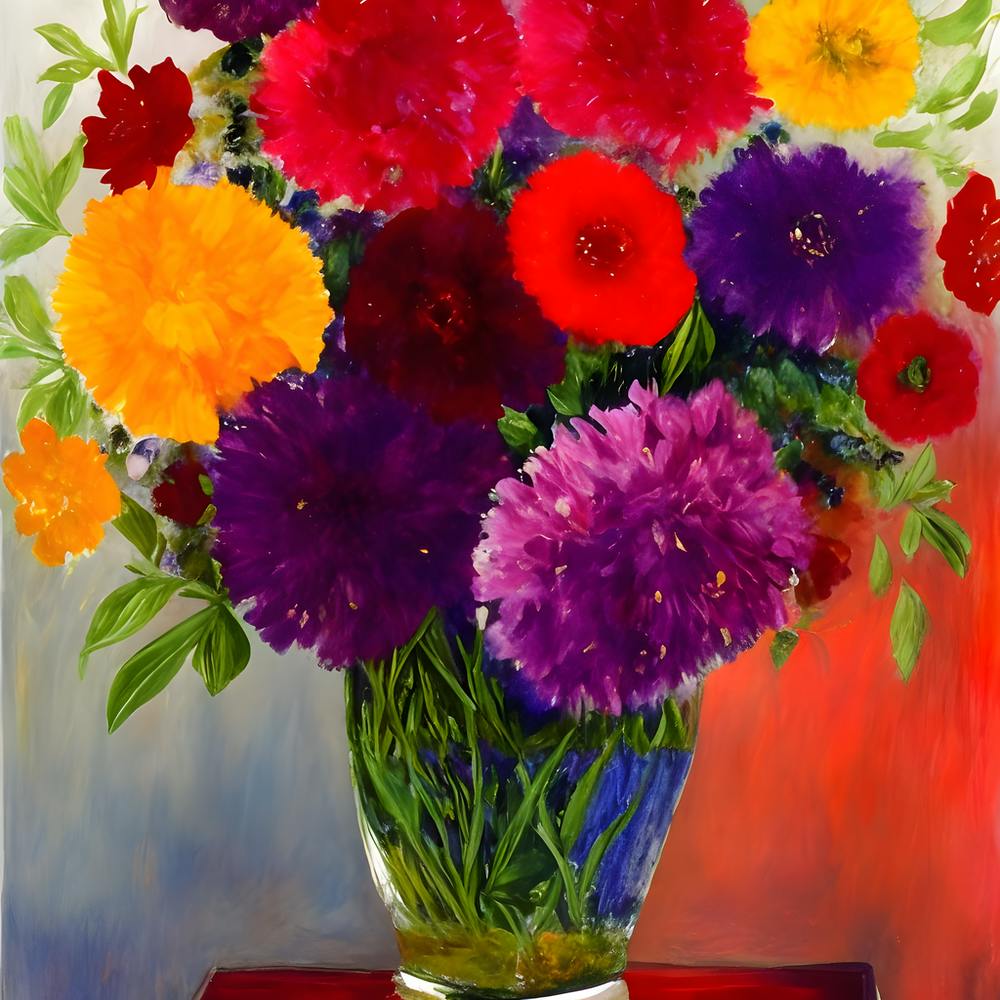 Creating A Beautiful Vase With Dazzling Colors And A Background With Beautiful Colors Solely Through (2) (1)