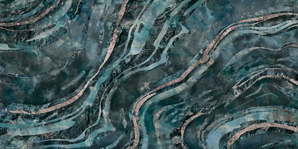 Gemstone Mix Dark Teal