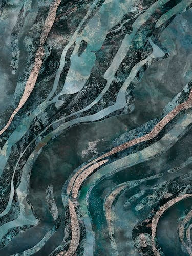 Gemstone Mix Dark Teal