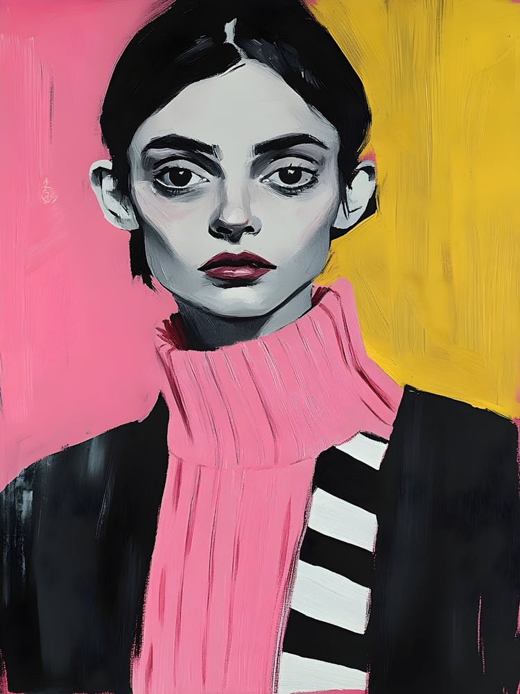 Femme en Rose