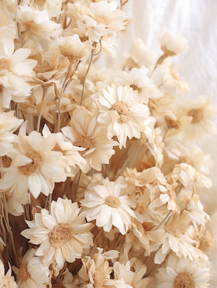 Boho Dried Flowers Cineraria 3