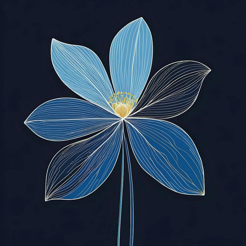 Blue Flower 3