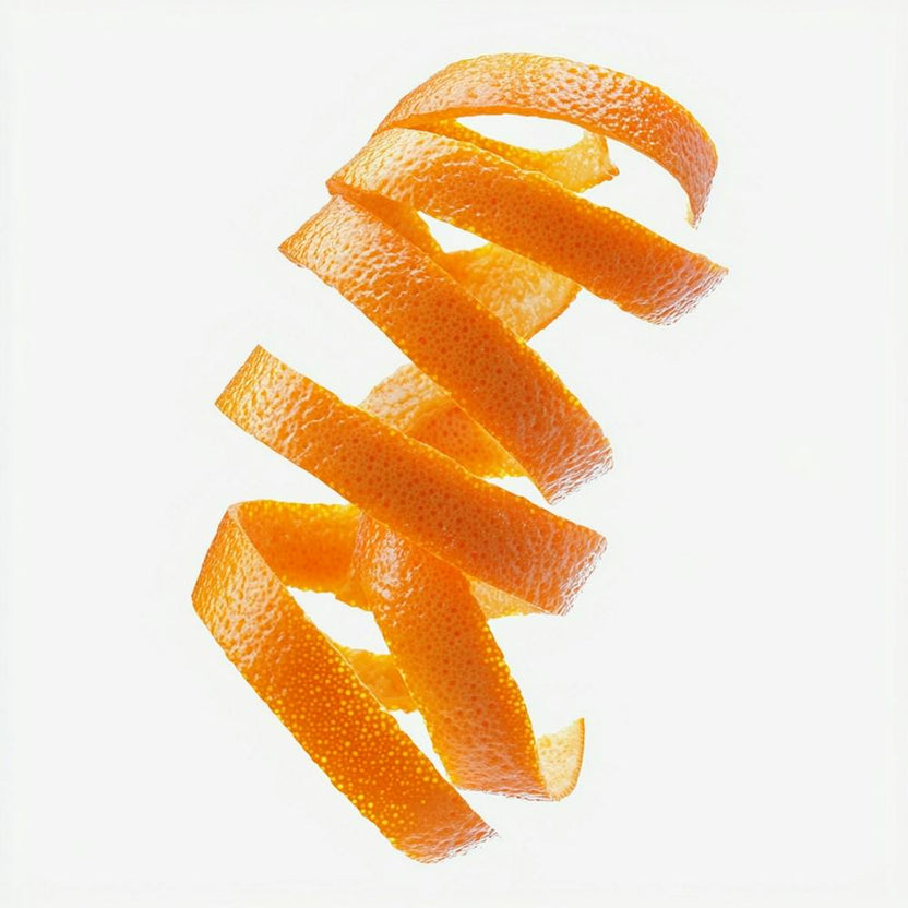 Close Up Of Thinly Sliced Orange