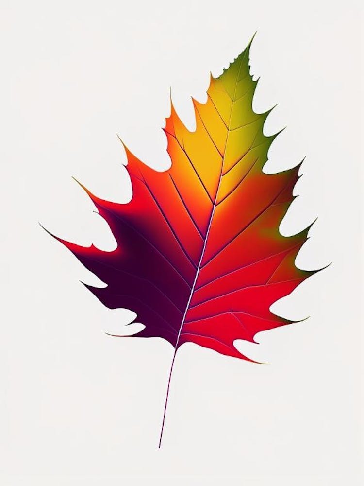 Maple Leaf Abstract 5