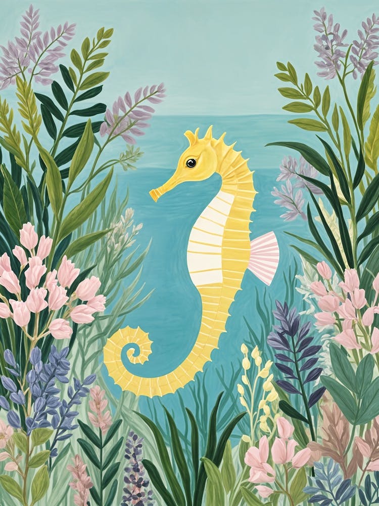 Yellow Seahorse