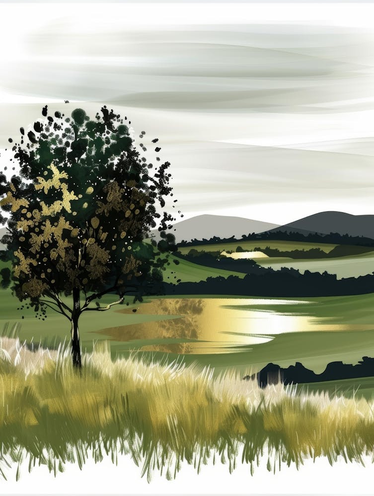 Landscape With Tree 2