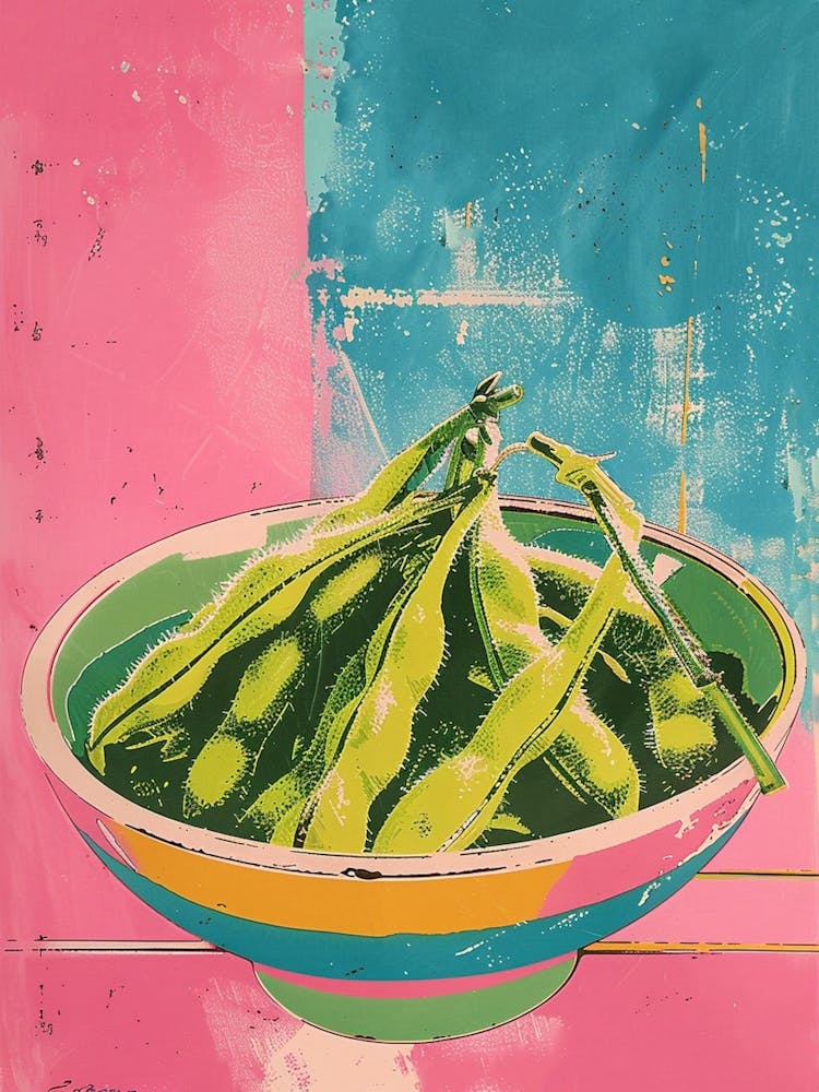 Edamame Duotone Silkscreen 2