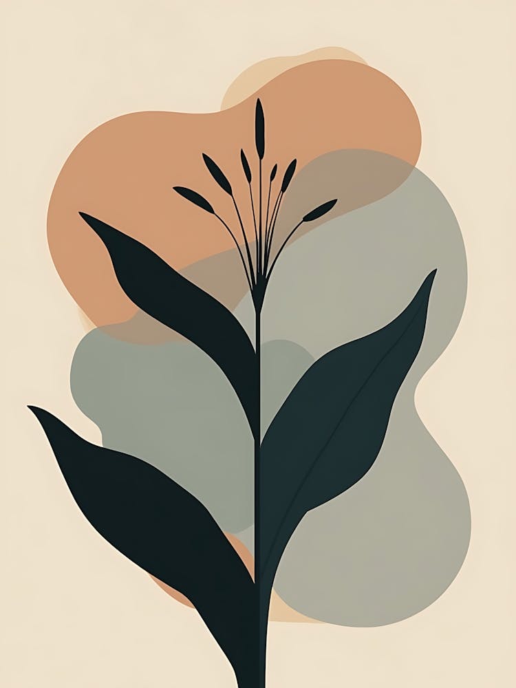 Elegant Botanical Arrangement with Warm Neutrals