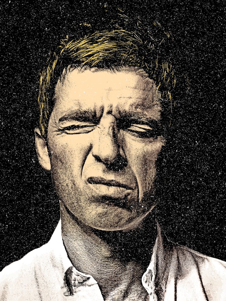 Noel Gallagher Closes His Eyes