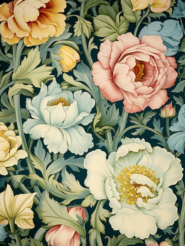 William Morris Tapete 122
