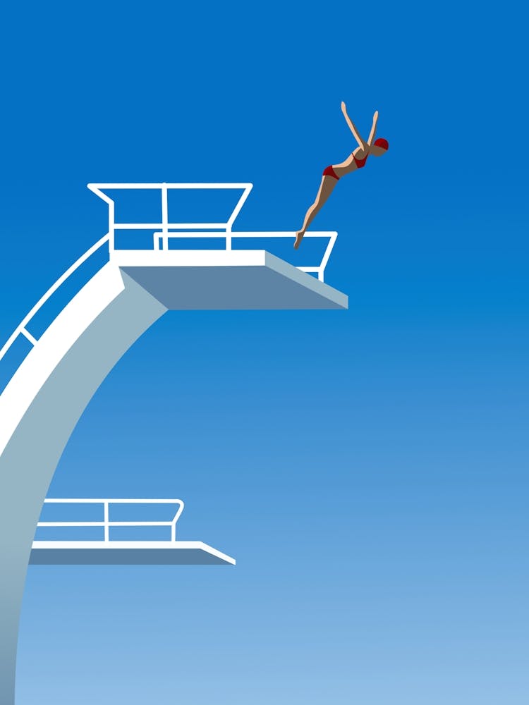 Olympisches Turmspringen