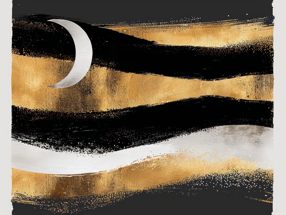 Moon And Waves 3