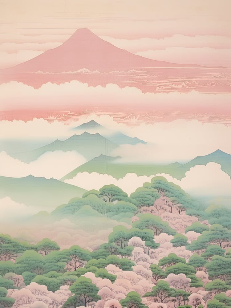 Mount Kirishima In Kagoshima Miyazaki, Japanese Landscape 3