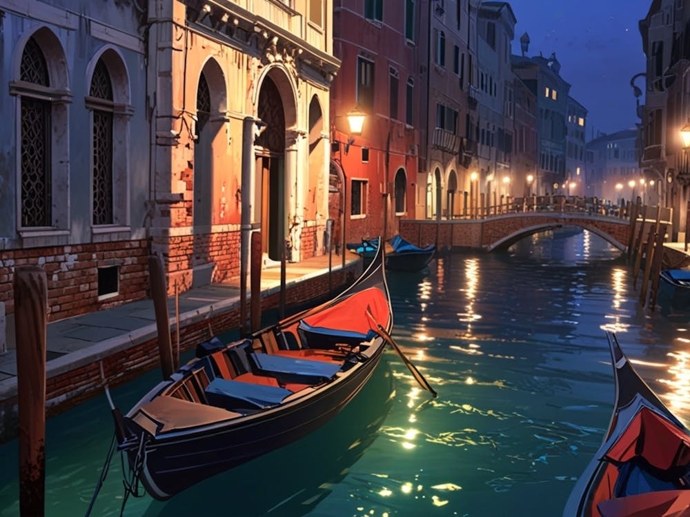 Venice At Night