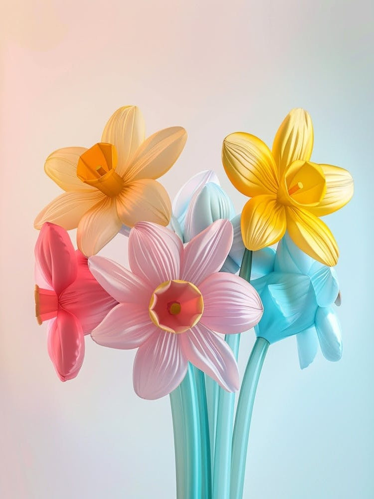 Dreamy Inflatable Flowers Daffodil 1