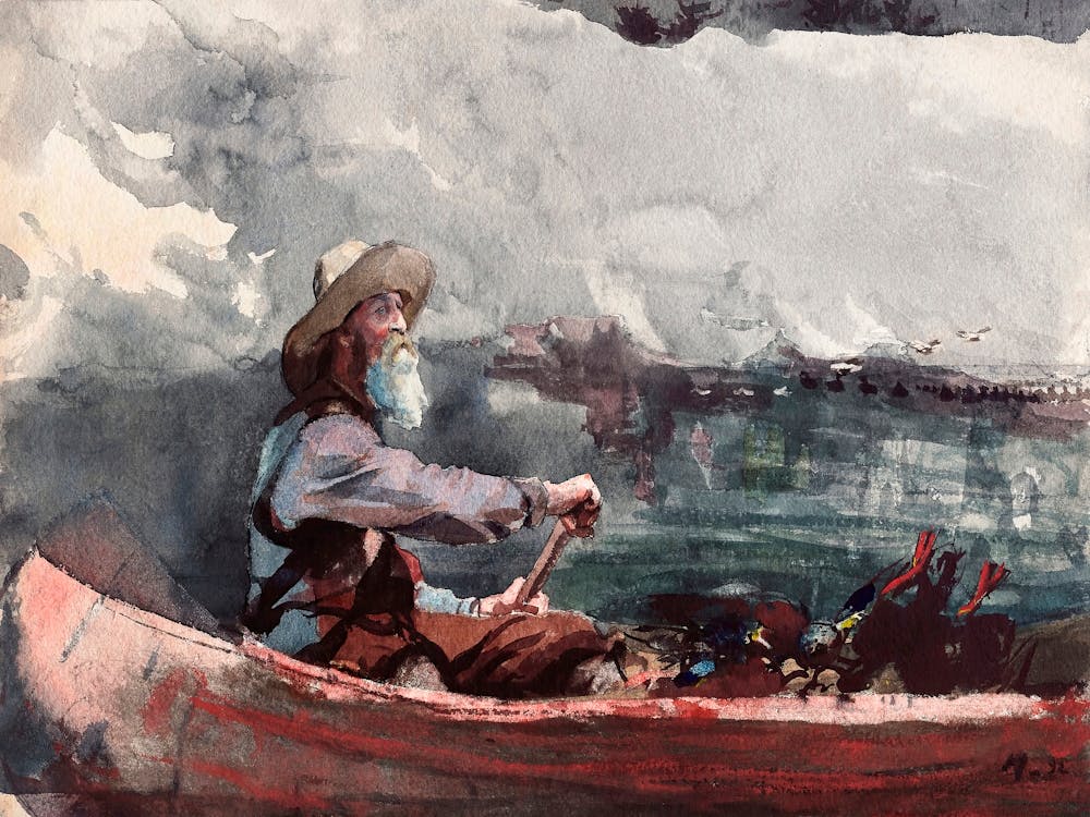 Adirondacks Guide (1892), Winslow Homer