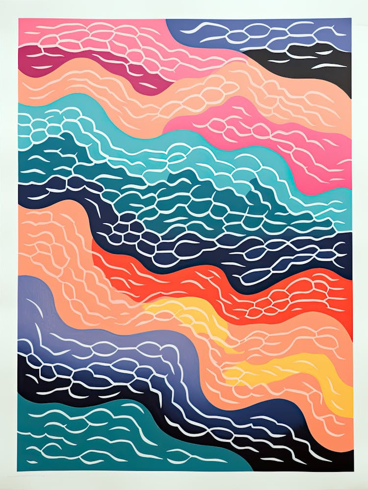 Electric Veins Futuristic Abstract Aesthetic