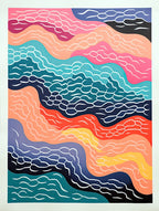 Electric Veins Futuristic Abstract Aesthetic