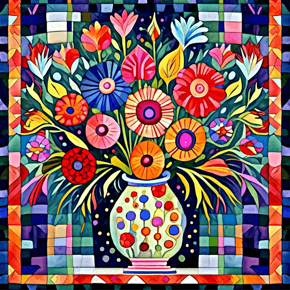 Abstrakte Blumen 2
