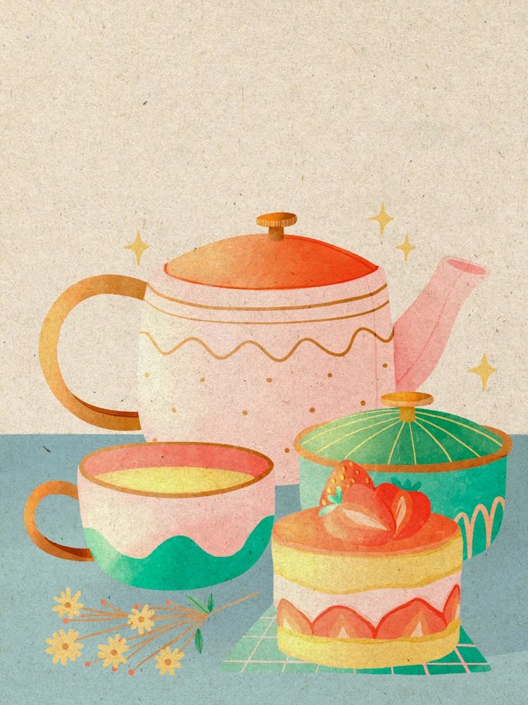 Teapots And Cakes