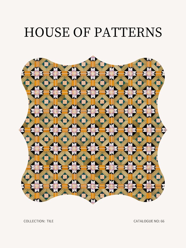 Tile Pattern Poster 67