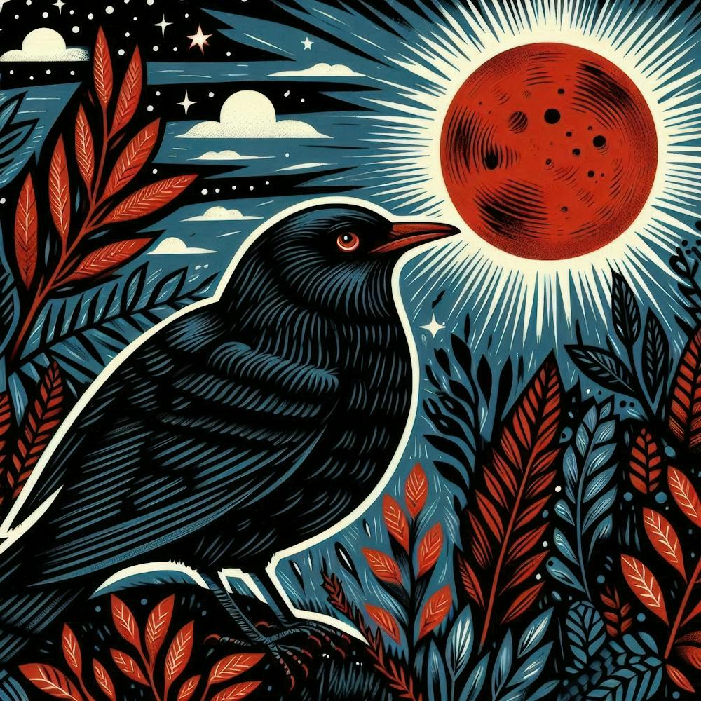 The Crow and Moon 10