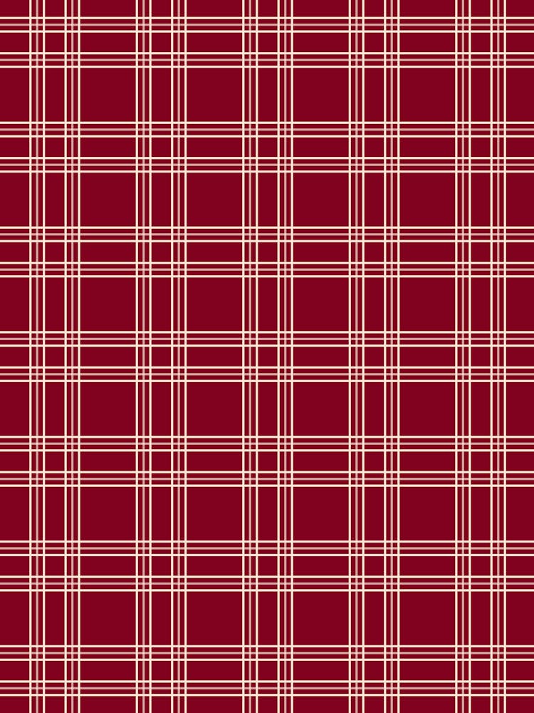 Burgundy Gingham | 02
