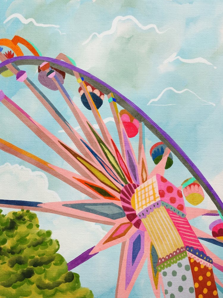 Colorful Ferris Wheel