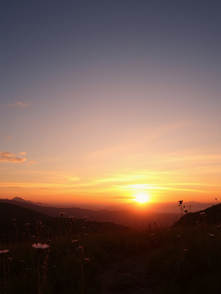 Sunset In The Mountains 41