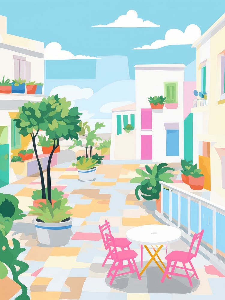 Otranto, Italy Colourful View 2