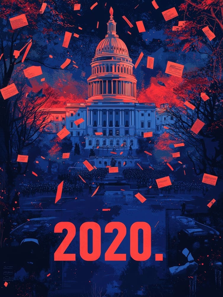 Aihrgdesign A Political Poster Representing The Highly Polari F6ccd870 947b 4751 954f 2468d72e8cce 0