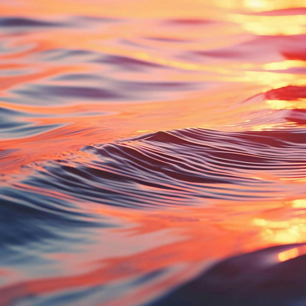 Coucher de Soleil sur l'Eau 2