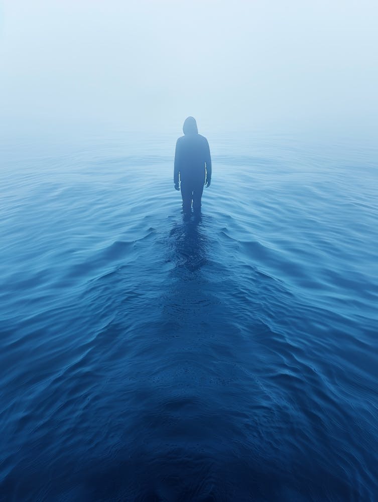 Man In The Water 1