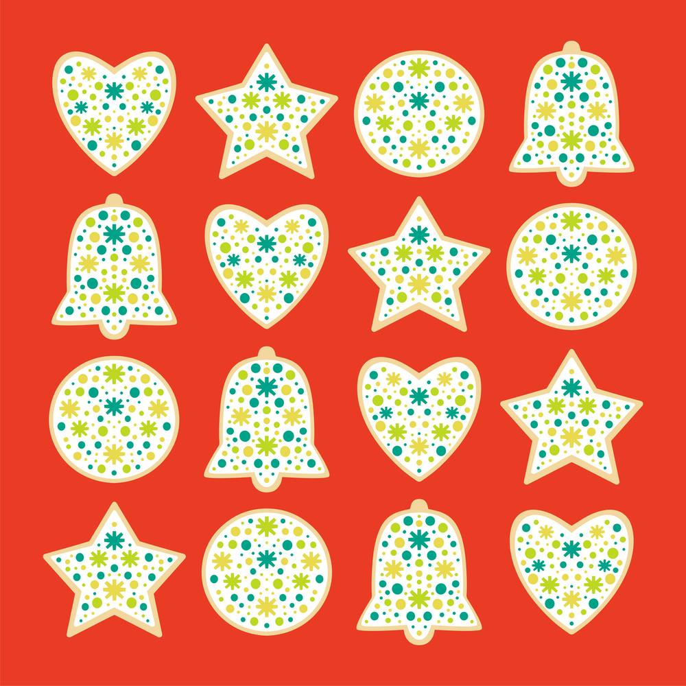 Christmas Sugar Cookies Red Square Illustrated