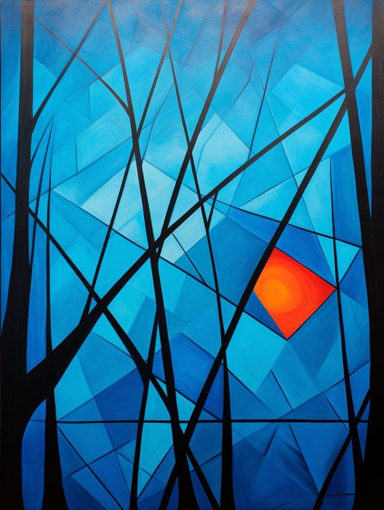 Geometric Abstraction Illustration 9