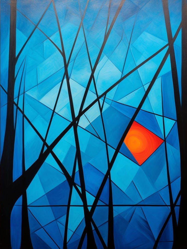 Geometric Abstraction Illustration 9