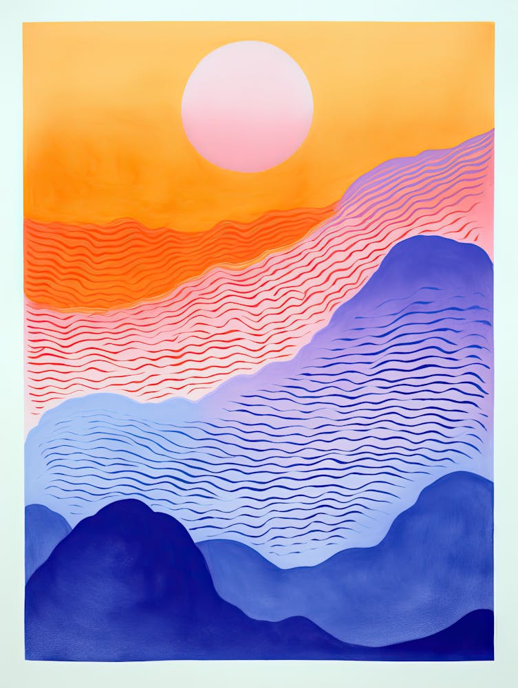 Luminous Rift Cosmic Biomorphic Design