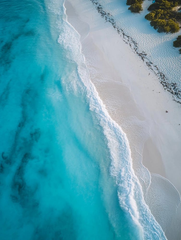 Aerial View Of A Beach 101