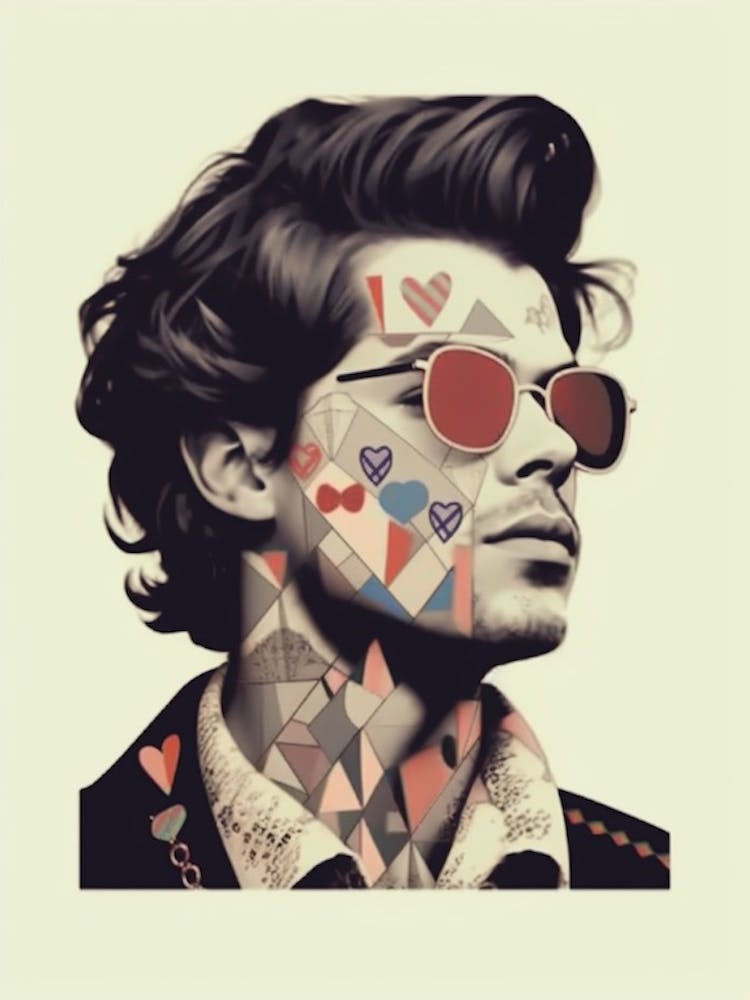 Harry Styles Heart Collage 2