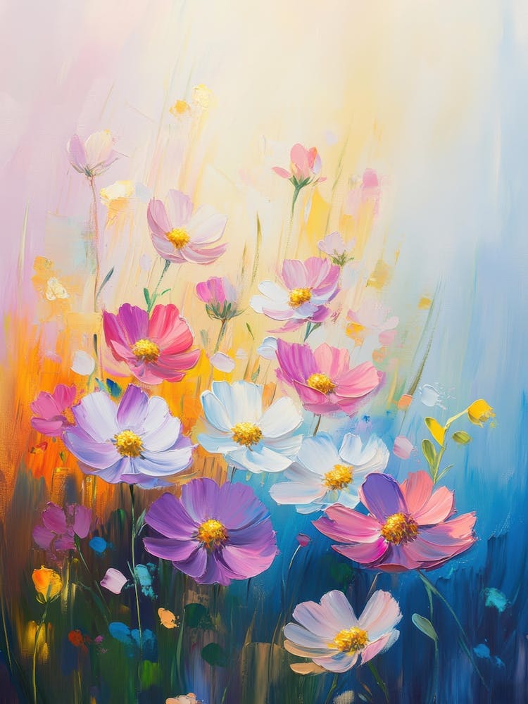 Cosmos Flowers