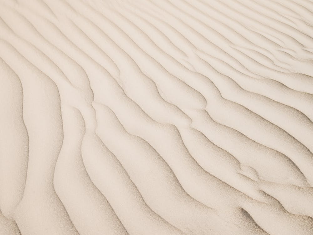 Beiger Sandstrand