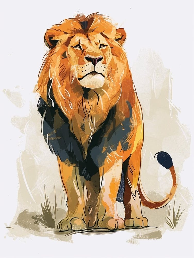 Barbary Lion Water 4