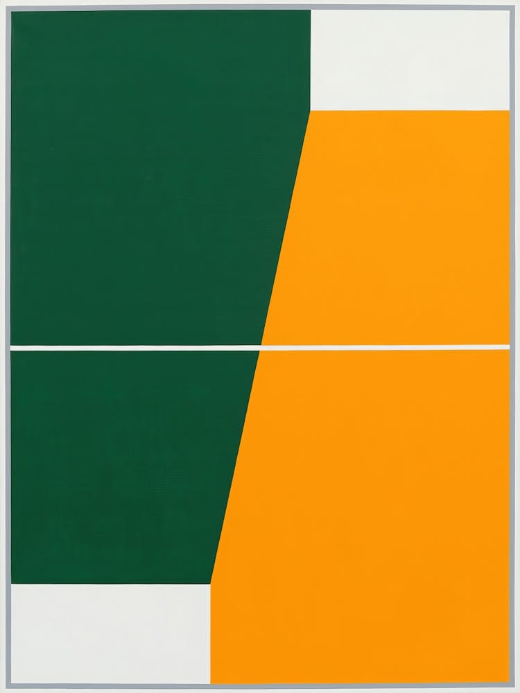 Green And White Squares