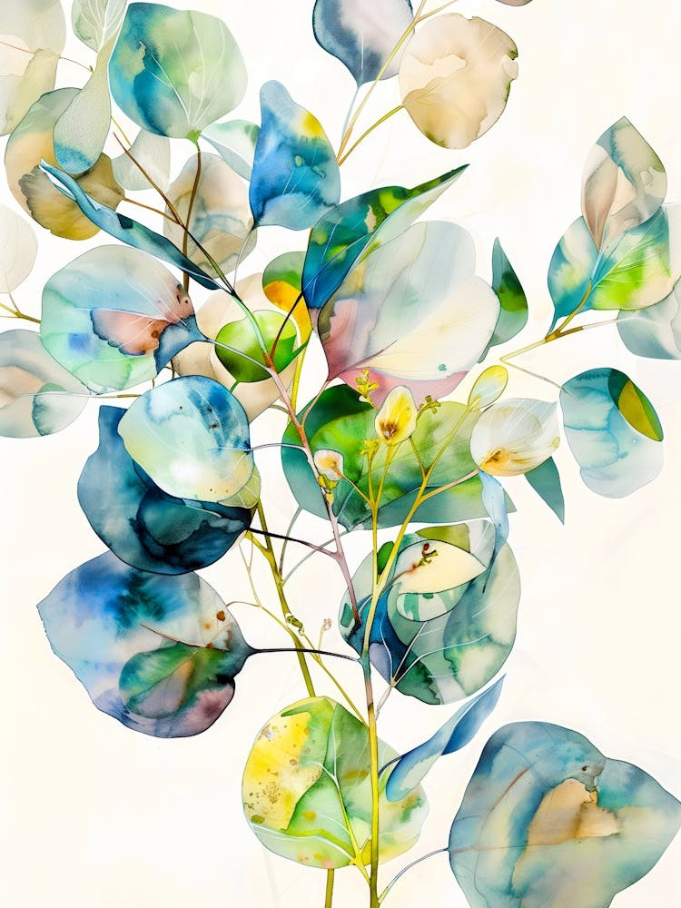 Eucalyptus nature floral art 5