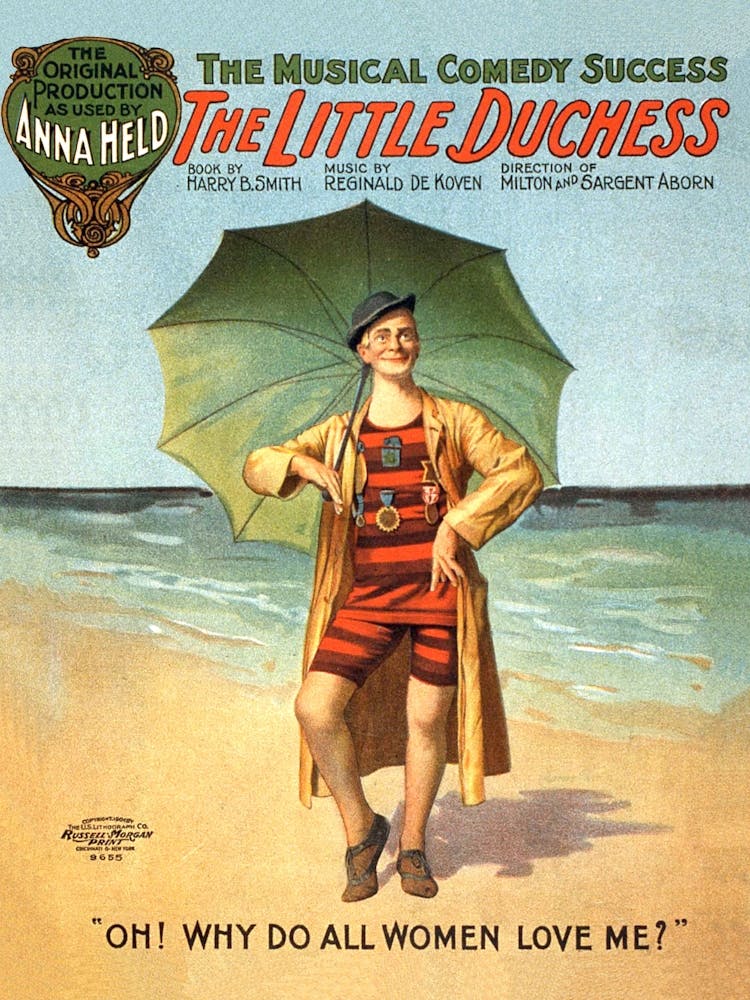 Little Duchess, Vintage Musical Poster