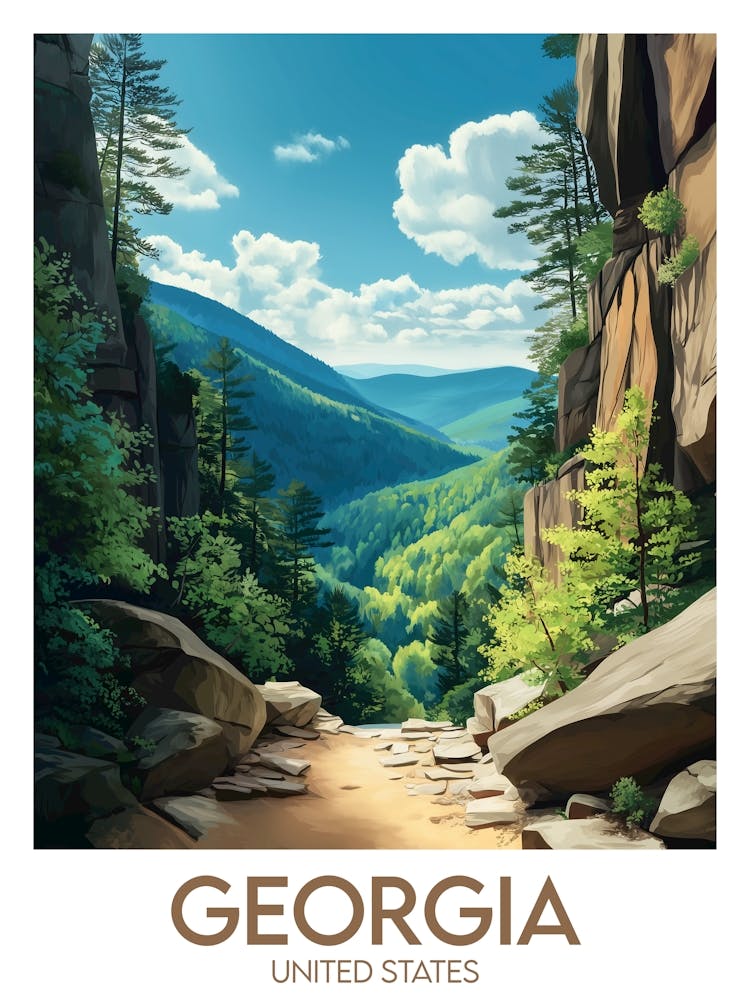 Reiseposter Georgia 2