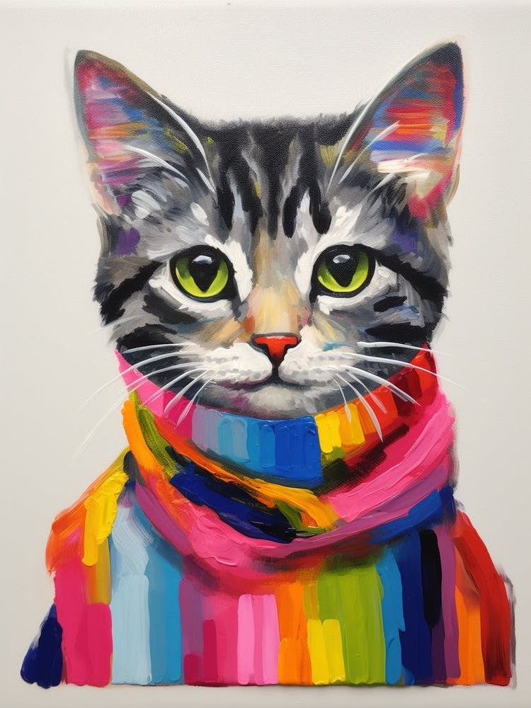 Baby Animal Wearing Sweater Cat 4